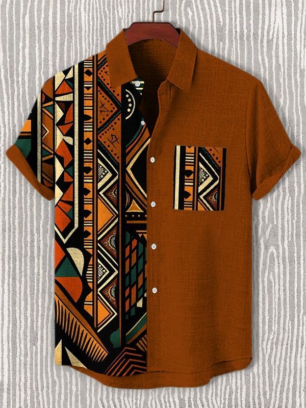 Ankara Royale Signature Series Premium Cotton Shirt for Men – Modern Tailored Fit | Ultra Soft Breathable Fabric | Smart Casual | Office & Weekend Wear | Limited Edition