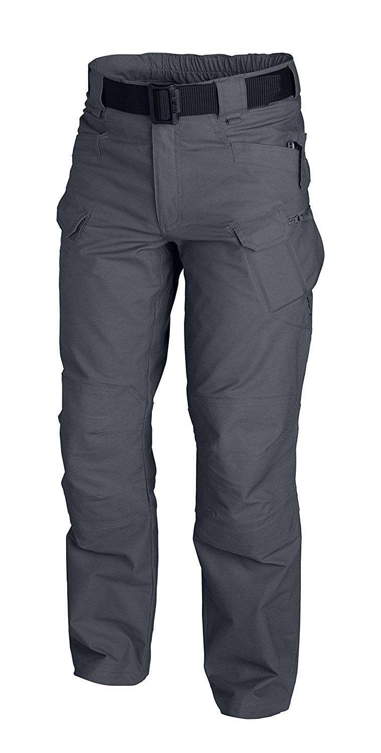 Helikon-Tex UTP Urban Tactical Pants Ripstop | Men's Grey Tactical Cargo Pants – Multi Pocket Outdoor Utility Trousers | Premium Cotton Blend Stretch Fabric |  Multiple Utility Cargo Pockets | Breatha