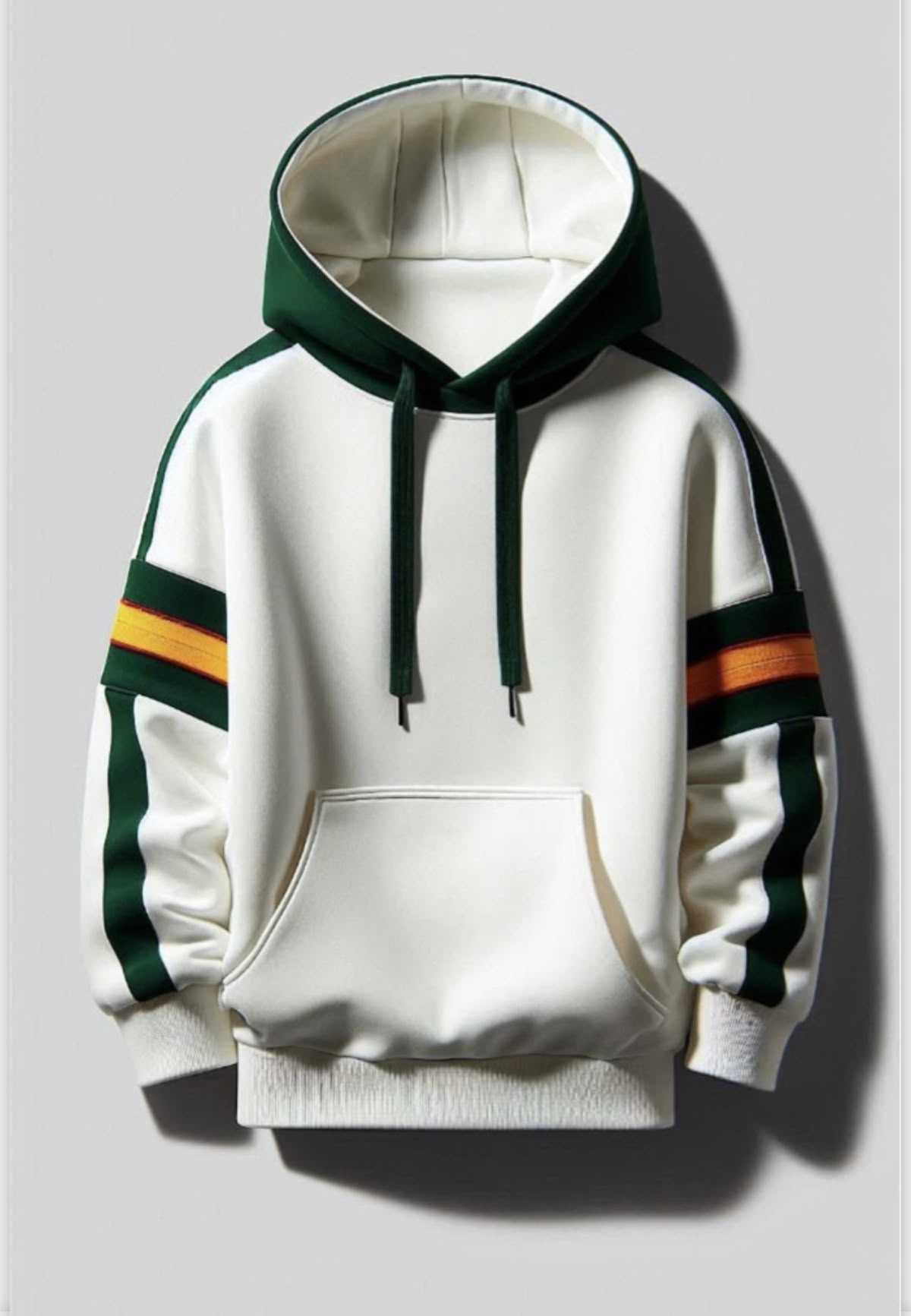 Men's Color Block Pullover Hoodie – Premium Cotton Blend Casual Sweatshirt | Stylish Color Block Design | Spacious Kangaroo Pocket