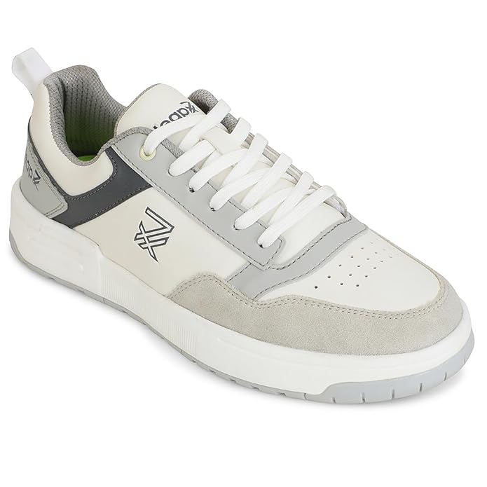 Liberty LEAP7X Black & Blue Sneakers for Men - Memory Foam Casual Wear