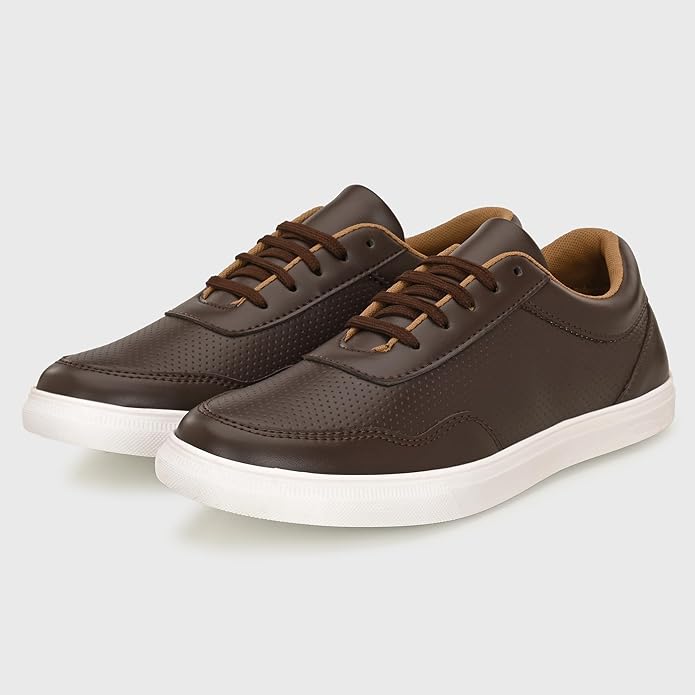 Centrino Sneaker for Men | Shoes for Men Stylish Casual | Lightweight Lace-Up with Soft Cushioned Insole | Anti-Skid Sole | Breathable Comfortable Canvas Walking Shoes for Man | Mens Shoes (6314) photo 3