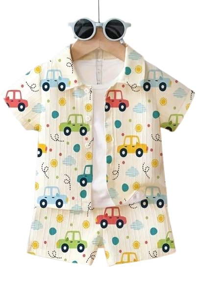 fashionable baby Boys Co ord Dress Set | Stylish Kids Clothing for Party, Wedding & Casual Wear | Regular Fit | 2-Piece Outfit Set