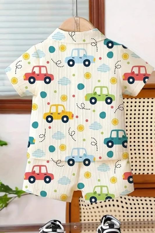 fashionable baby Boys Co ord Dress Set | Stylish Kids Clothing for Party, Wedding & Casual Wear | Regular Fit | 2-Piece Outfit Set photo 2