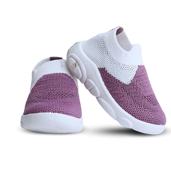 Infant Shoes for Baby Boys & Girls | Musical Sound Walking Shoes | First Walker Shoes for Toddlers | Lightweight Breathable Knit Sneakers | Soft Sole Comfortable Slip On Shoes for Newborns, Babies & K