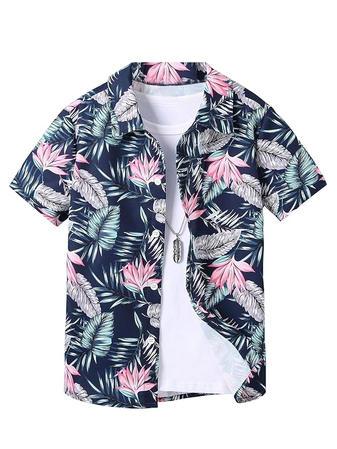 TAGAS Boys Shirt, Polyester, Regular Fit
